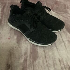 Sleek Black Athletic Shoes for Women